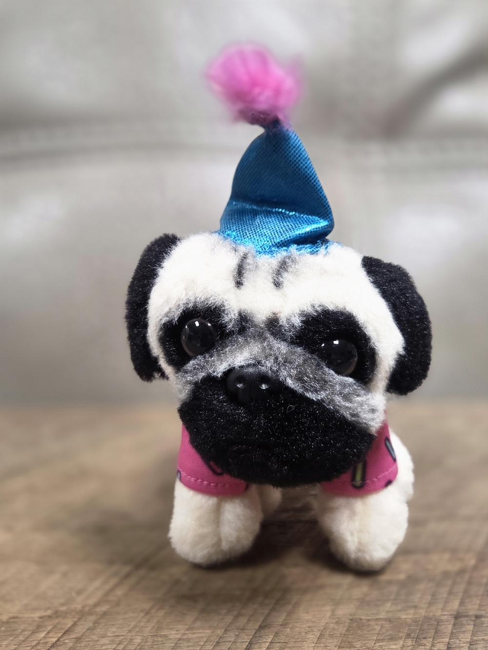 GUND Birthday Doug the Pug 5" Plush Stuffed Animal Party Hat #6060003 Bin 1F